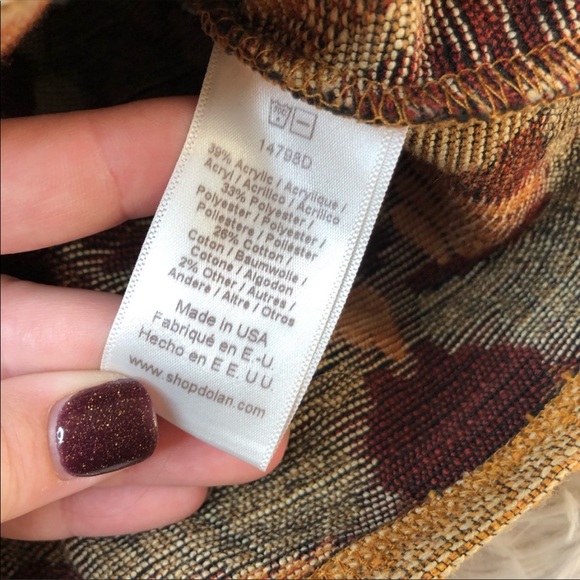 Anthropologie Dolan Cropped Boxy Textured Top - Picture 9 of 9